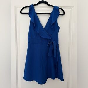 Royal Blue Romper Size Medium